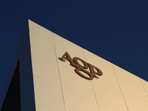 agp logo video