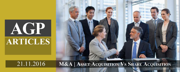 M & A | Asset Acquisition Vs Share Acquisition