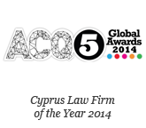 ACQ Global Awards 2014 - Cyprus Law Firm of the Year