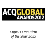 ACQ GLOBAL Awards 2012 – Cyprus Law Firm of the Year