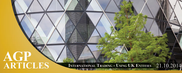 International Trading – Using UK Entities