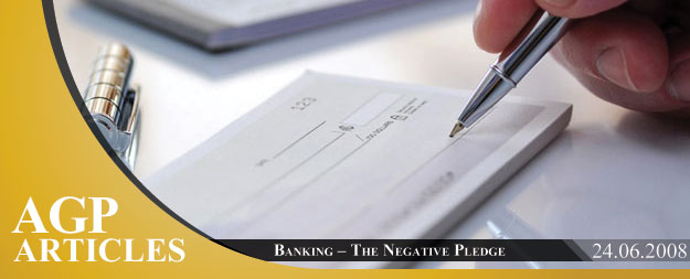 Banking | The Negative Pledge