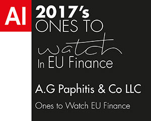 AI “Ones to Watch EU Finance” Awards 2017