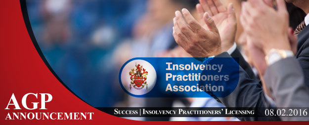 AGP Success | Insolvency Practitioners’ Licensing