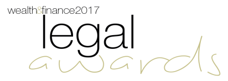 Wealth and Finance Legal Awards 2017 Winner