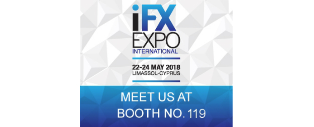 Meet us at the iFXEXPO International in Limassol (22-24 May 2018)