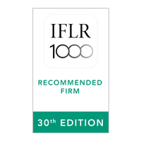 IFLR1000 Recommended firm agp law firm