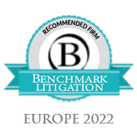 Ranked in Benchmark Litigation | Europe, Cyprus 2022