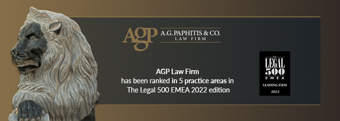 AGP is ranked in and recommended by Legal500 EMEA 2022 in 5 practice areas