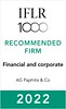 IFLR1000 Ranked in & Recommended Firm 2022-23 | Financial and Corporate | Cyprus