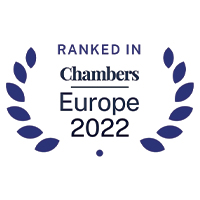 Ranked in Chambers Europe (Cyprus) 2022