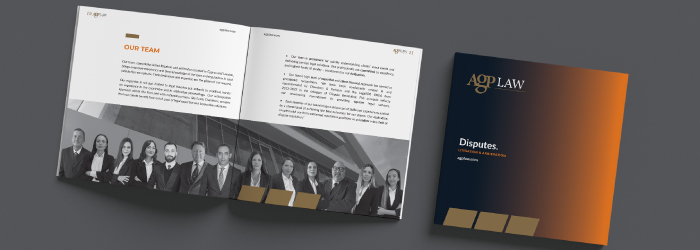 Disputes. Litigation & Arbitration Brochure