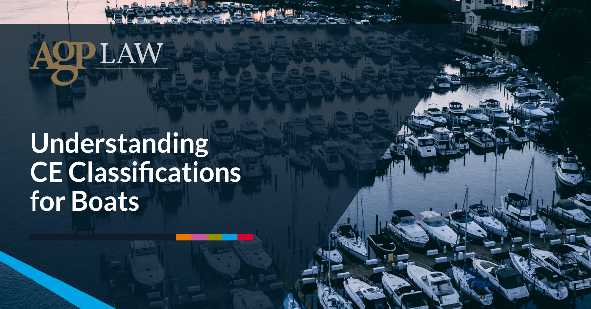 Ce Classification Understanding CE Classifications for Boats | AGPLAW, A.G. Paphitis & Co ...