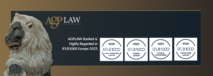 AGPLAW Recognized in IFLR1000 Europe 2025 Rankings
